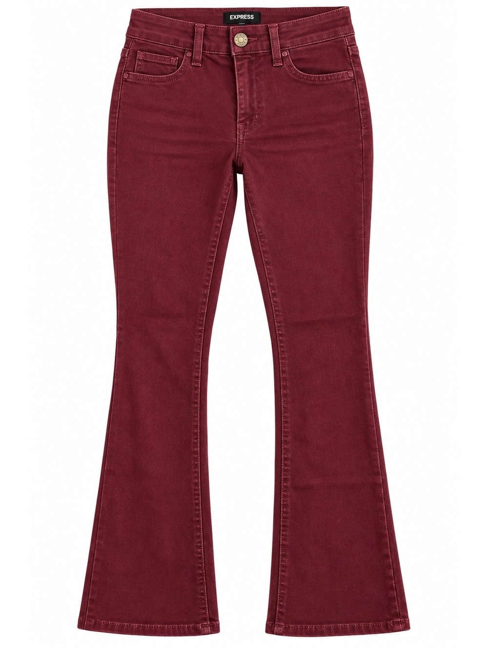 Express Women's Bootcut Jeans Size 6 Wine Wash New with Tags